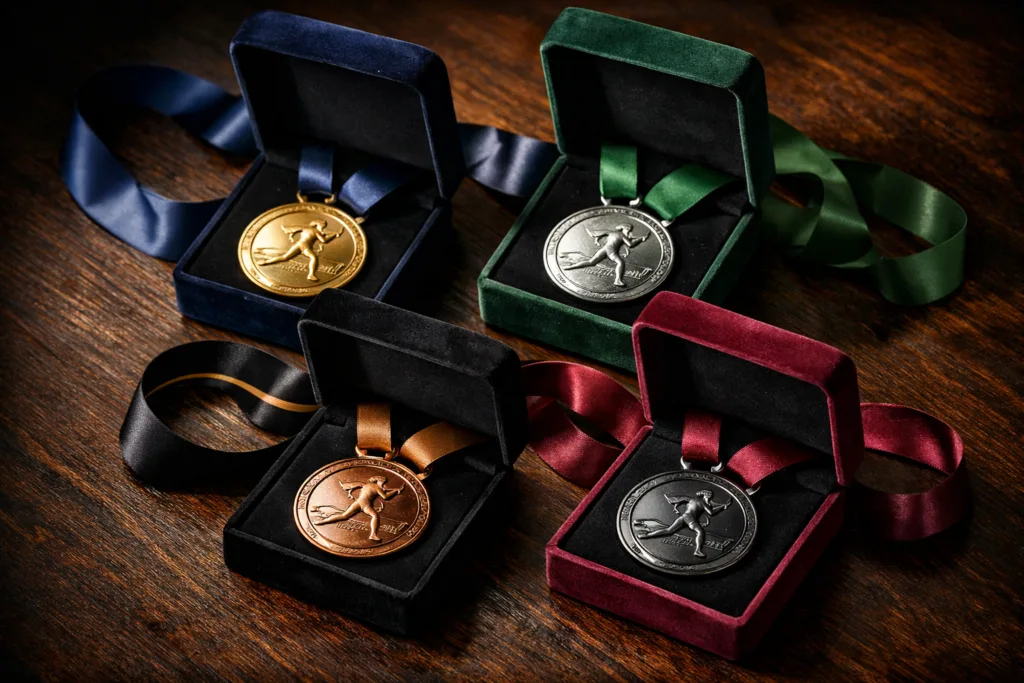 premium race medal packaging display premium race medal packaging display