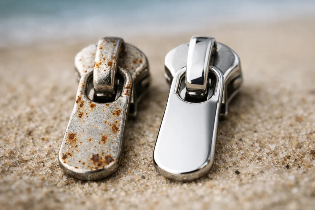 salt spray test corrode vs protected zipper salt spray test corrode vs protected zipper