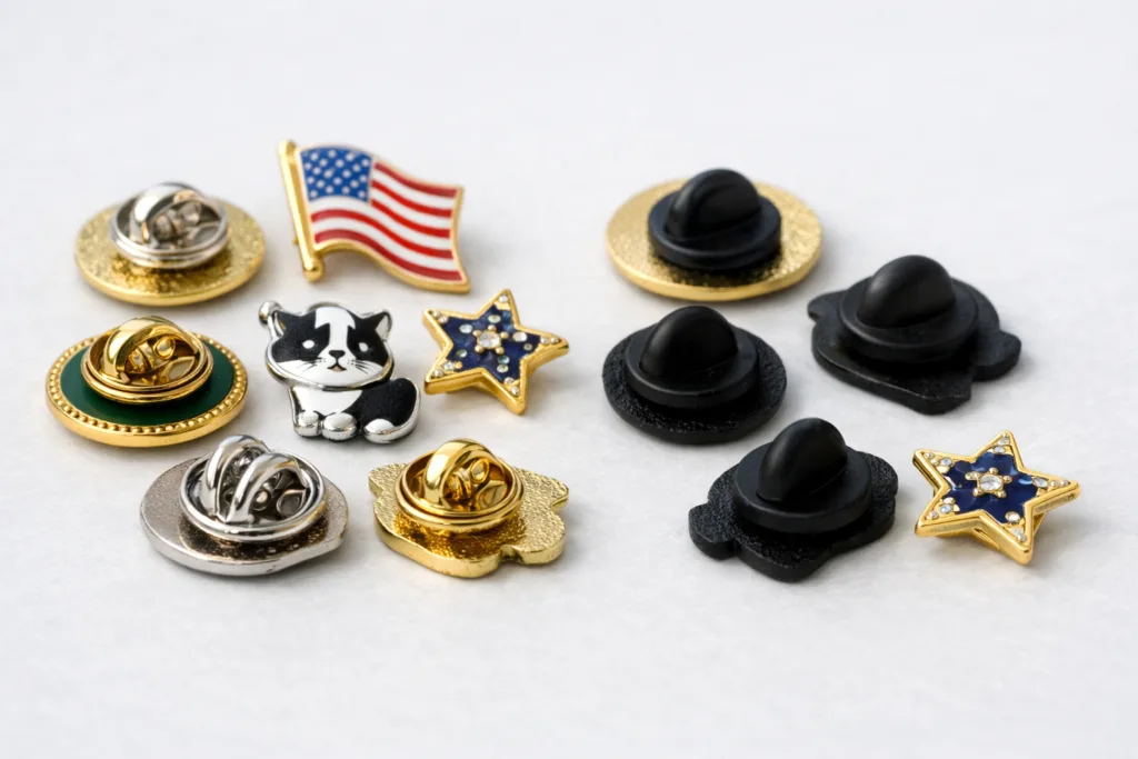 side by side pin backings comparison side by side pin backings comparison