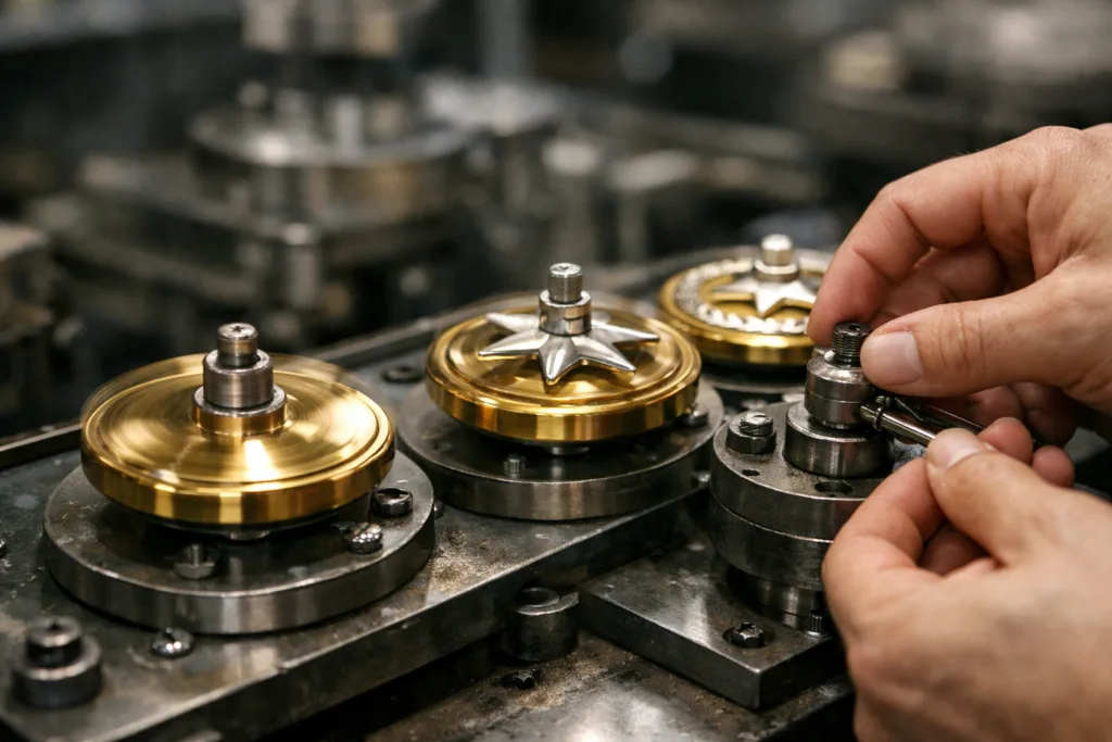 spinning medal assembly line manufacturing spinning medal assembly line manufacturing