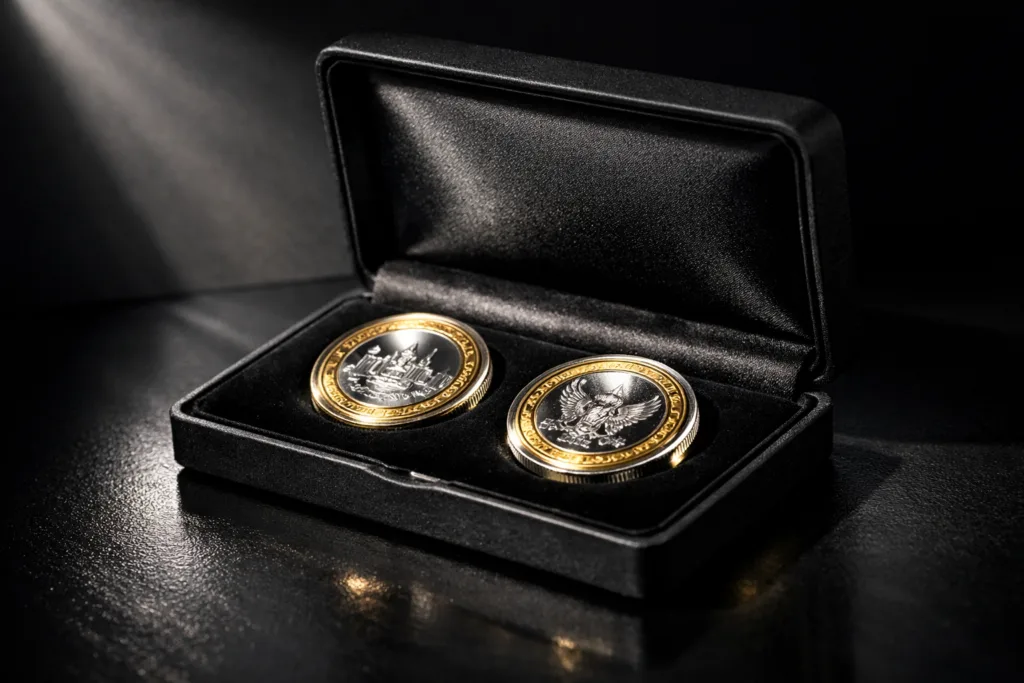 dual plated coins luxury packaging dual plated coins luxury packaging