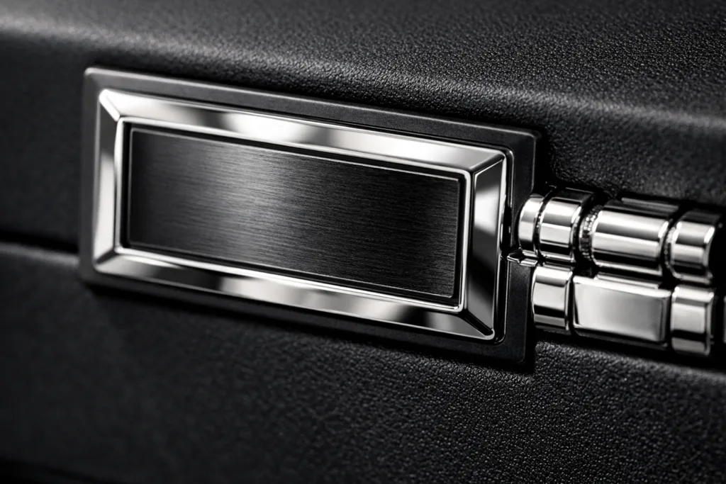 gift box zinc alloy nameplate hinge gift box zinc alloy nameplate hinge