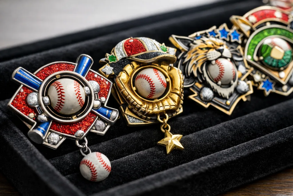 high quality baseball trading pin details high quality baseball trading pin details