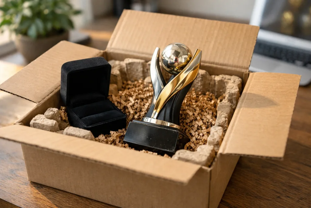 packaging heavy trophies safe unboxing packaging heavy trophies safe unboxing