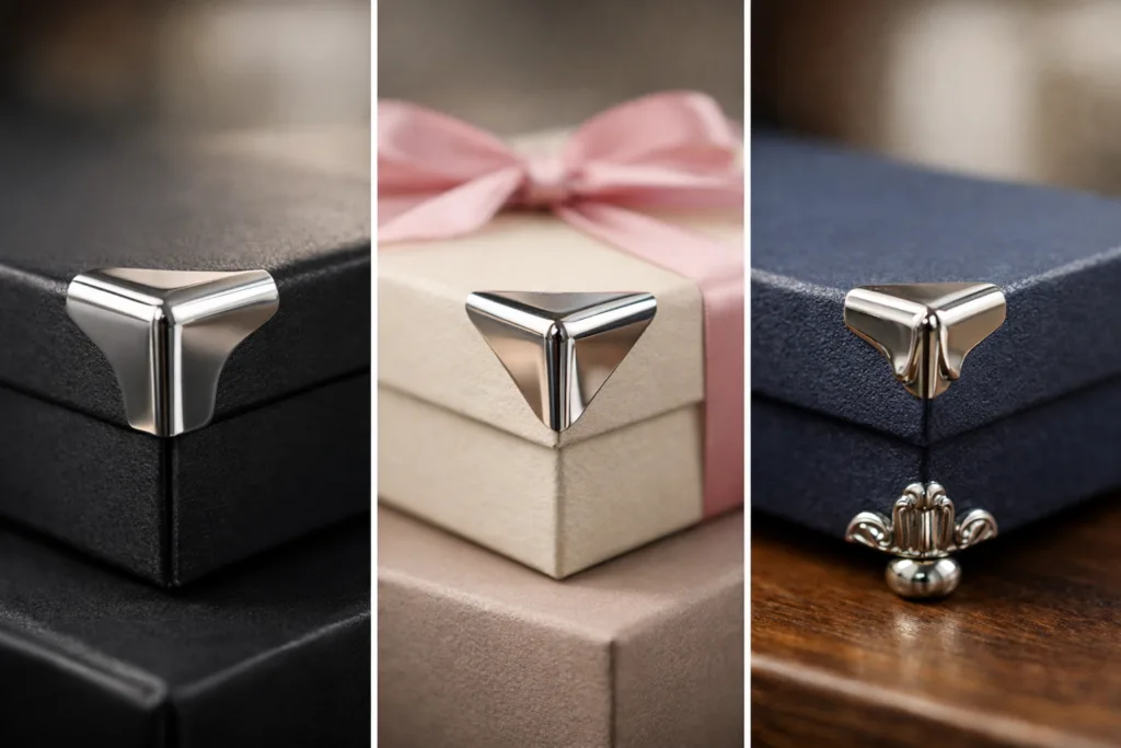 zinc alloy box corner types