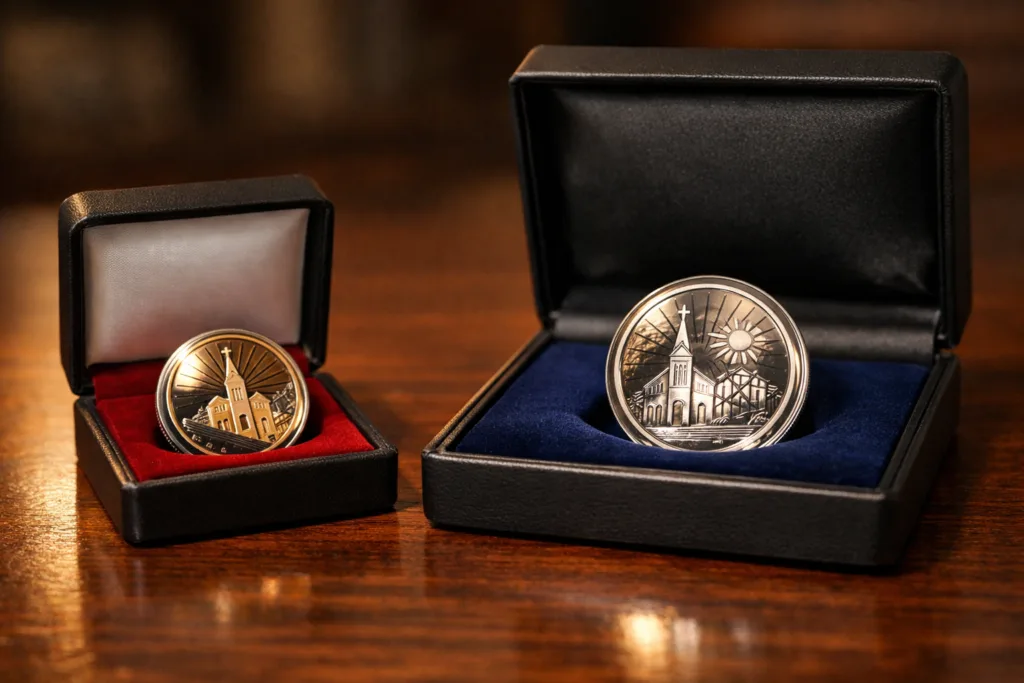 boxed church anniversary commemorative coins boxed church anniversary commemorative coins