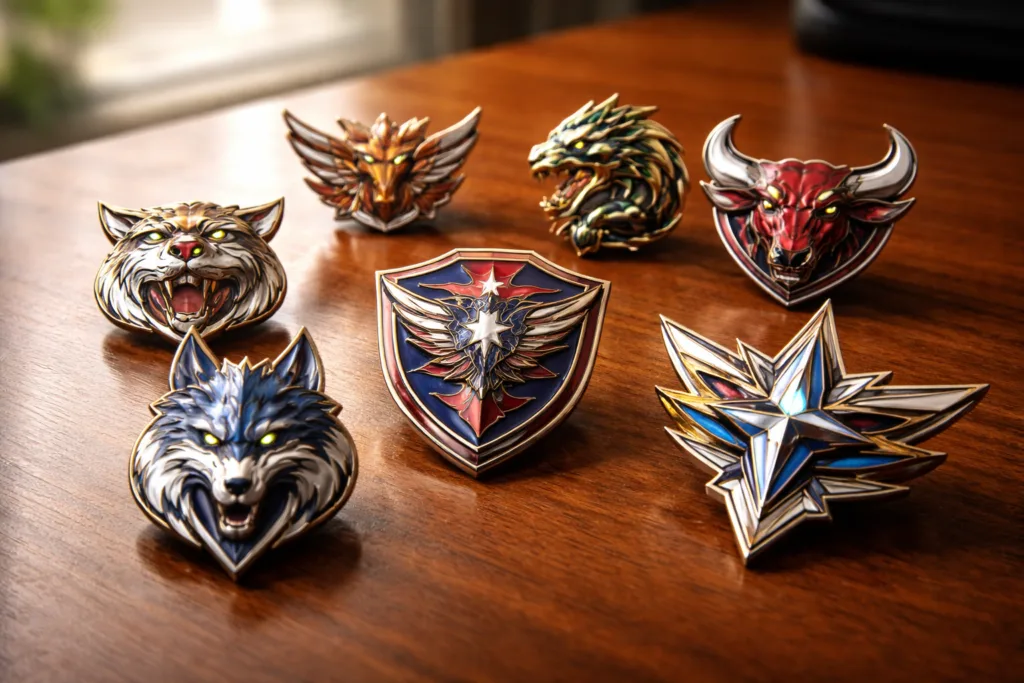 custom team pins detailed arrangement custom team pins detailed arrangement