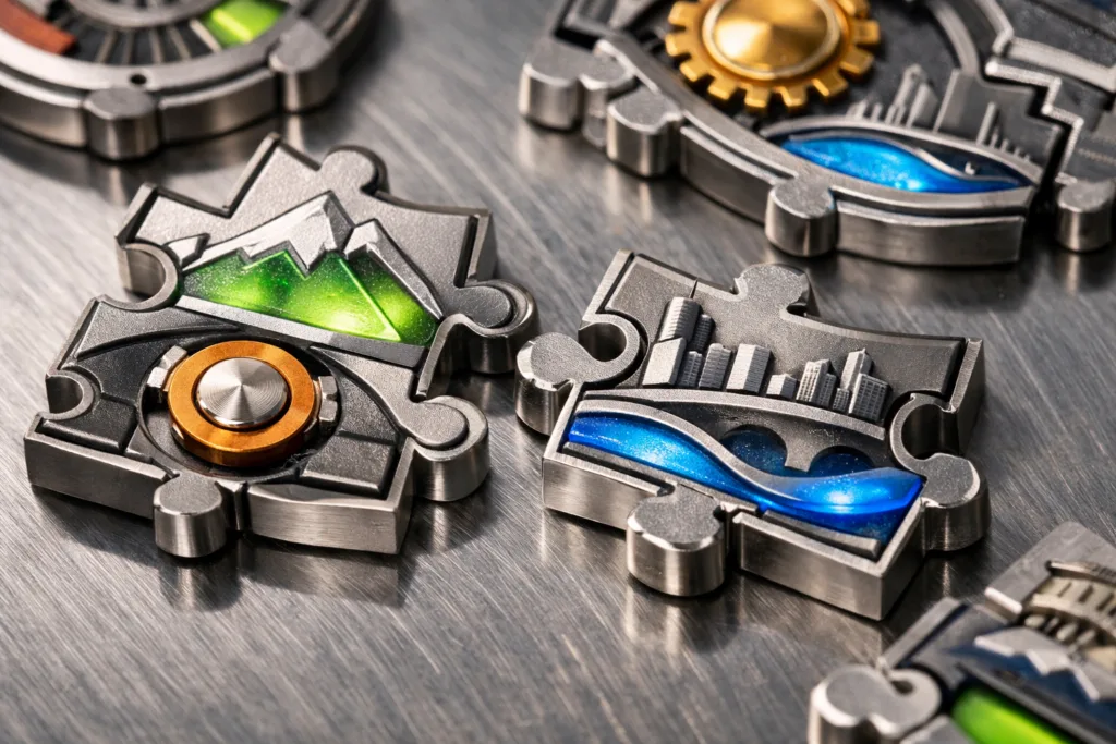 puzzle kinetic half marathon medal puzzle kinetic half marathon medal