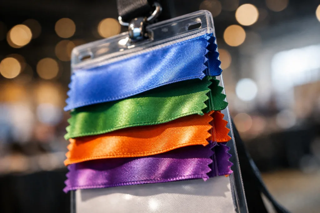 custom badge ribbons logo detail custom badge ribbons logo detail