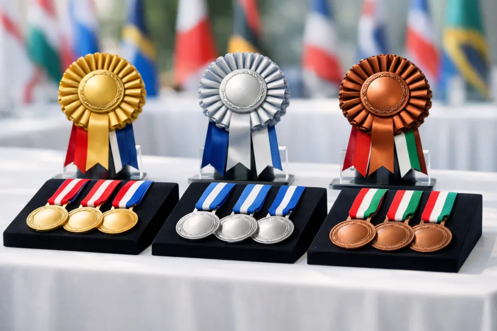 global award ribbon sports ceremony global award ribbon sports ceremony