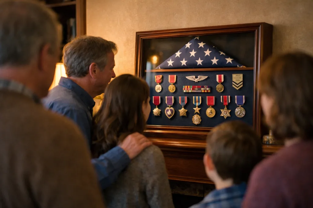 military medal display heirloom shadow box military medal display heirloom shadow box