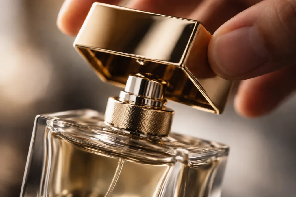 perfume cap opening feel tactile perfume cap opening feel tactile