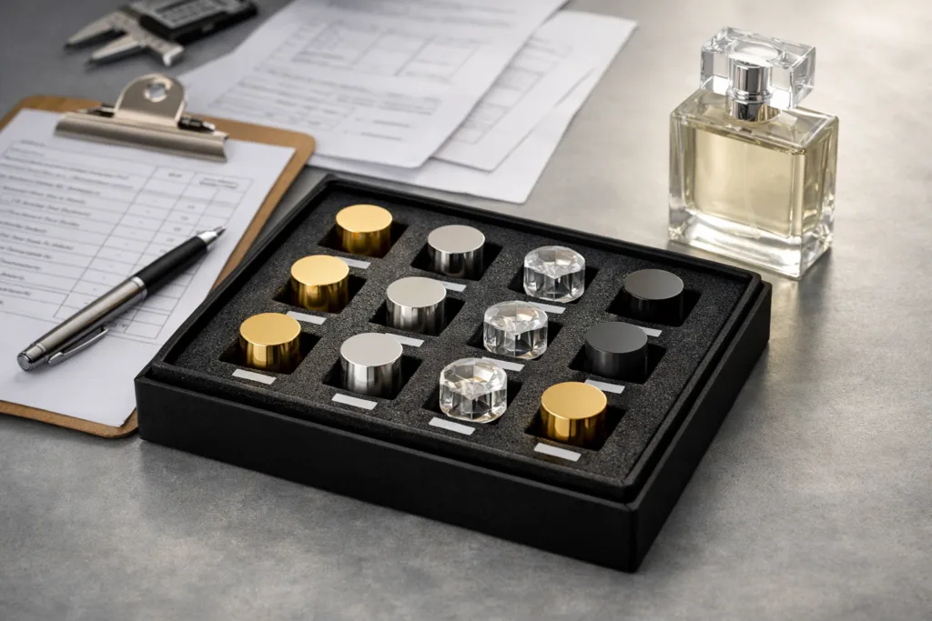 perfume cap packaging qc perfume cap packaging qc