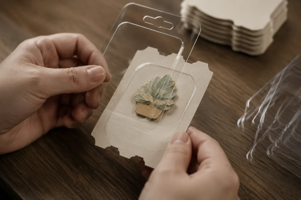 assembling custom packaging pins assembling custom packaging pins