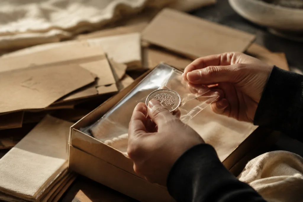 eco friendly packaging metal gifts biodegradable film eco friendly packaging metal gifts biodegradable film