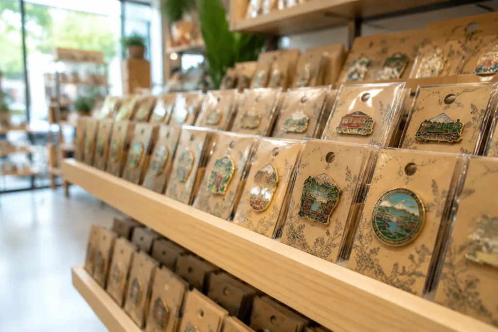 packaged retro pin retail display packaged retro pin retail display
