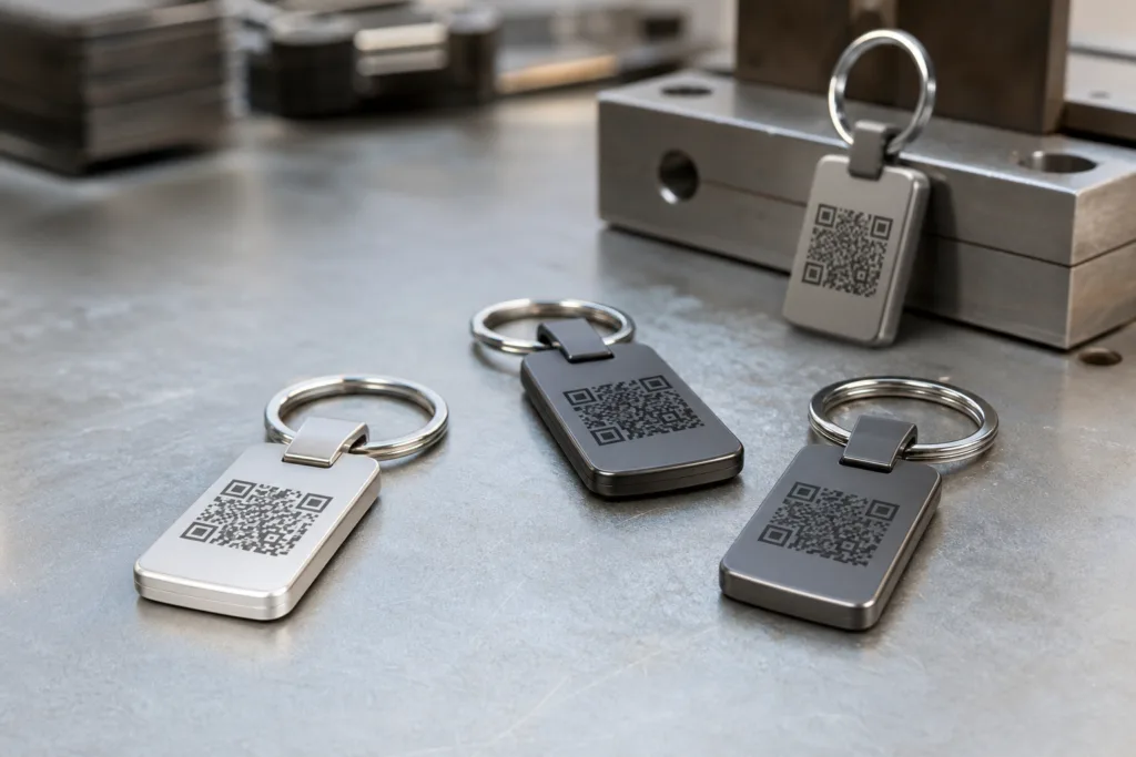 qr code custom keychains material review qr code custom keychains material review