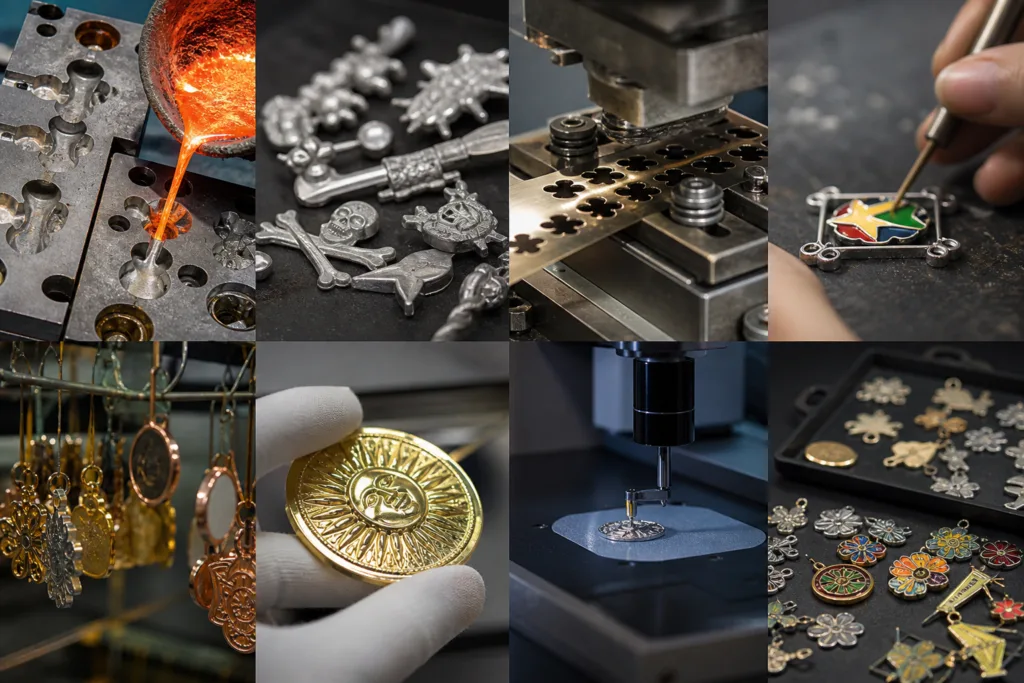 metal pen clips charms production methods metal pen clips charms production methods