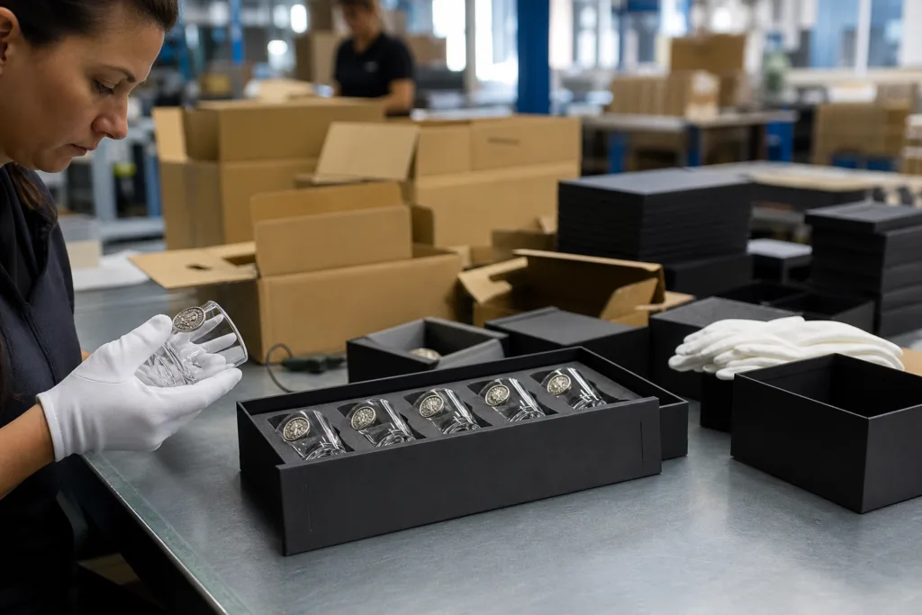 qc packaging shot glasses metal medallions qc packaging shot glasses metal medallions