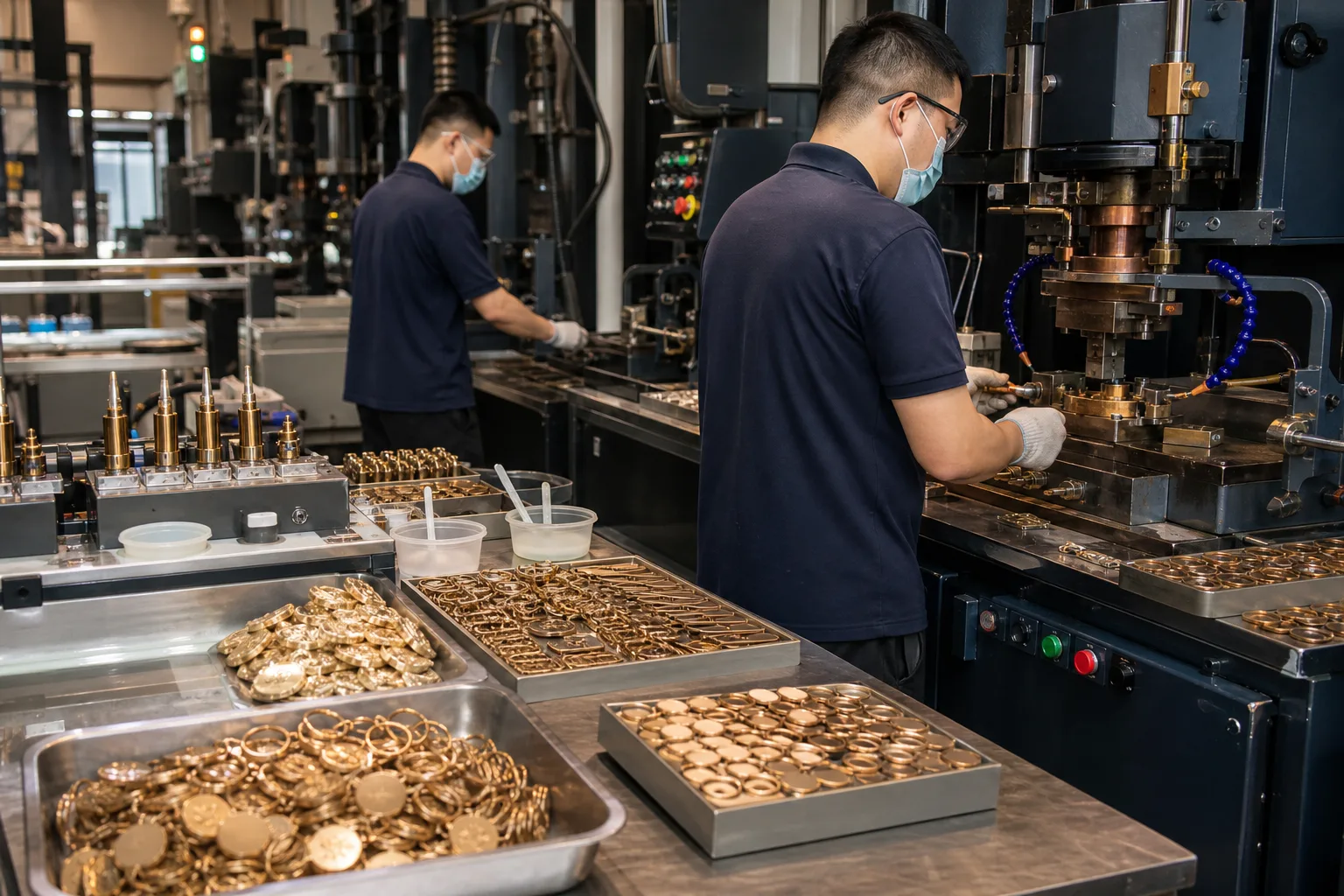 Die-casting stamping and color equipment supporting custom metal product development